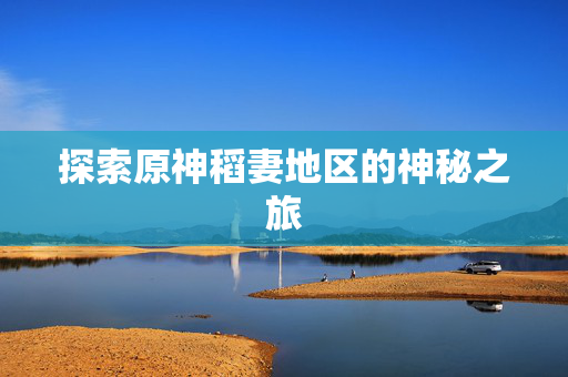 探索原神稻妻地区的神秘之旅