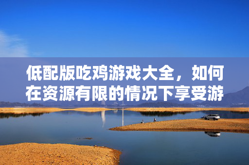 低配版吃鸡游戏大全，如何在资源有限的情况下享受游戏乐趣