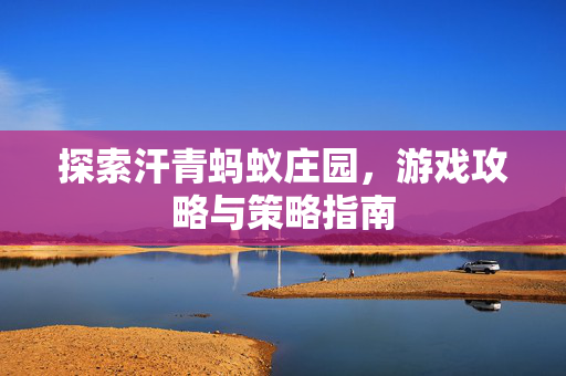探索汗青蚂蚁庄园，游戏攻略与策略指南