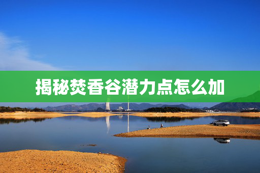 揭秘焚香谷潜力点怎么加