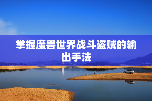 掌握魔兽世界战斗盗贼的输出手法 掌握魔兽世界战斗盗贼的输出手法