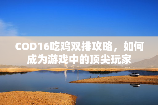COD16吃鸡双排攻略，如何成为游戏中的顶尖玩家