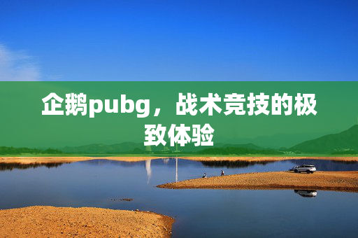 企鹅pubg，战术竞技的极致体验
