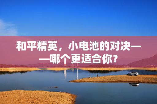 和平精英，小电池的对决——哪个更适合你？