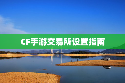 CF手游交易所设置指南