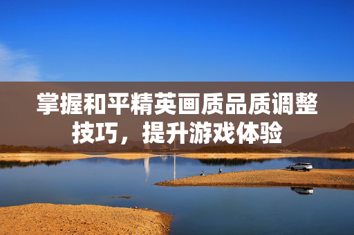 掌握和平精英画质品质调整技巧，提升游戏体验