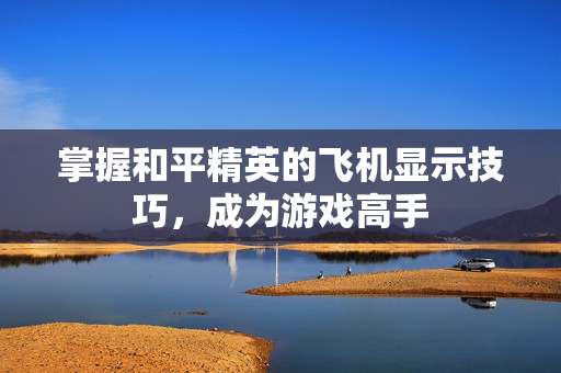 掌握和平精英的飞机显示技巧，成为游戏高手