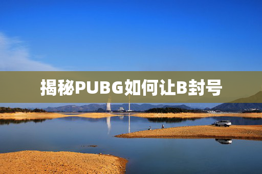 揭秘PUBG如何让B封号