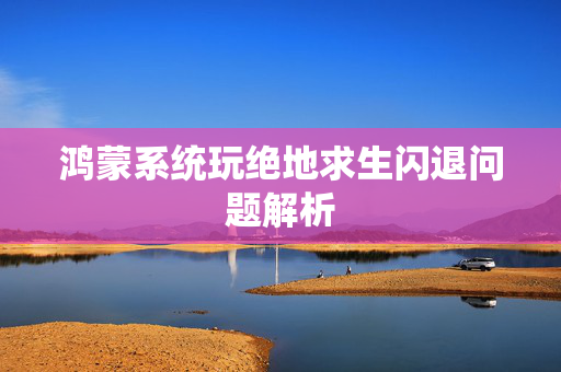鸿蒙系统玩绝地求生闪退问题解析