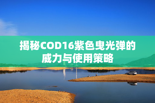 揭秘COD16紫色曳光弹的威力与使用策略