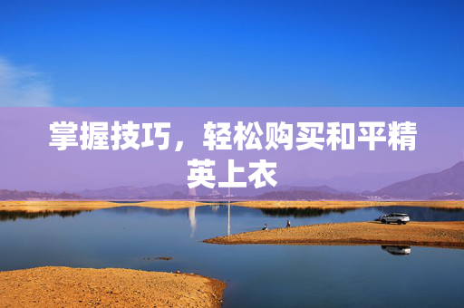 掌握技巧，轻松购买和平精英上衣