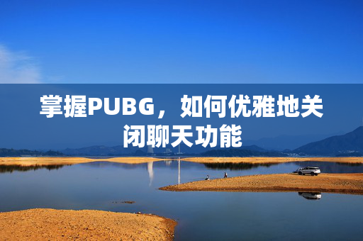 掌握PUBG，如何优雅地关闭聊天功能