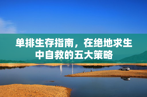 单排生存指南，在绝地求生中自救的五大策略