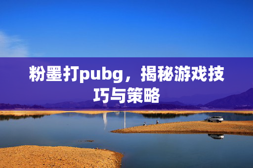 粉墨打pubg，揭秘游戏技巧与策略