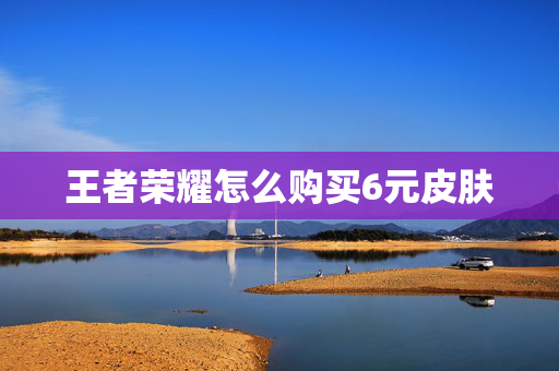 王者荣耀怎么购买6元皮肤