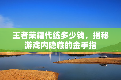 王者荣耀代练多少钱，揭秘游戏内隐藏的金手指