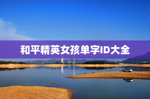 和平精英女孩单字ID大全