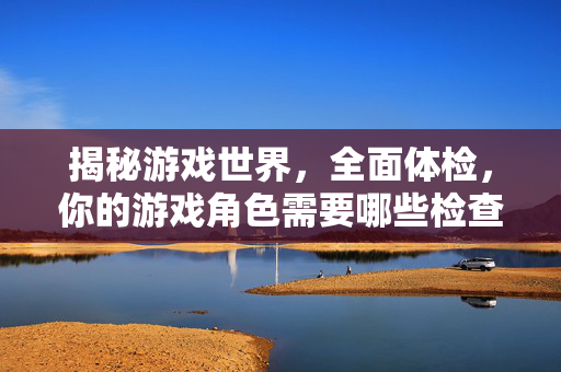 揭秘游戏世界，全面体检，你的游戏角色需要哪些检查？
