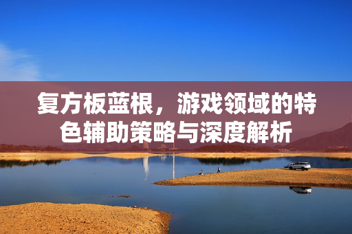 复方板蓝根，游戏领域的特色辅助策略与深度解析