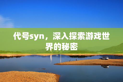 代号syn，深入探索游戏世界的秘密