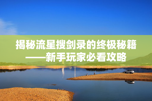 揭秘流星搜剑录的终极秘籍——新手玩家必看攻略