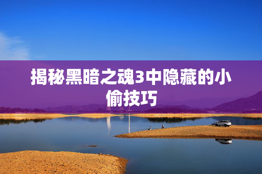 揭秘黑暗之魂3中隐藏的小偷技巧
