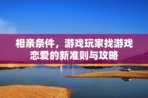 相亲条件，游戏玩家找游戏恋爱的新准则与攻略