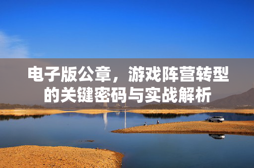 电子版公章，游戏阵营转型的关键密码与实战解析
