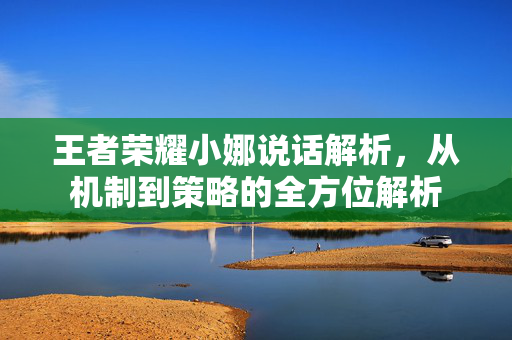 王者荣耀小娜说话解析，从机制到策略的全方位解析