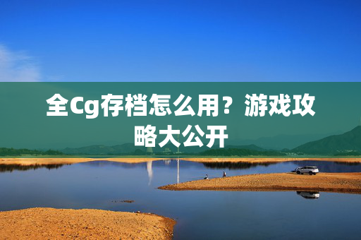 全Cg存档怎么用？游戏攻略大公开