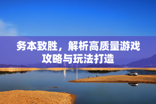 务本致胜，解析高质量游戏攻略与玩法打造