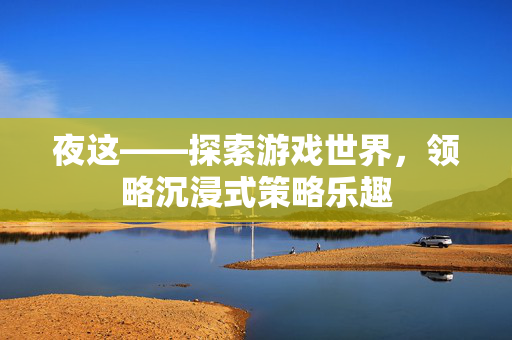 夜这——探索游戏世界，领略沉浸式策略乐趣