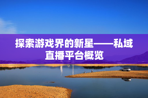 探索游戏界的新星——私域直播平台概览