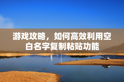 游戏攻略，如何高效利用空白名字复制粘贴功能