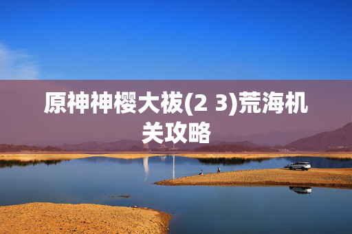 原神神樱大祓(2 3)荒海机关攻略