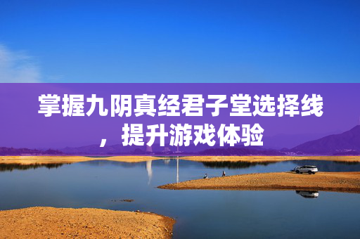 掌握九阴真经君子堂选择线，提升游戏体验