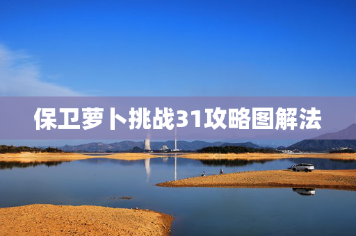 保卫萝卜挑战31攻略图解法