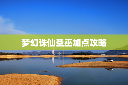 梦幻诛仙圣巫加点攻略