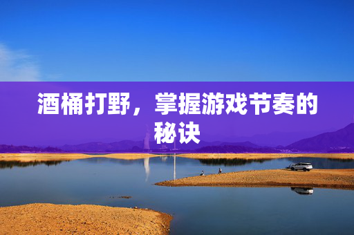 酒桶打野，掌握游戏节奏的秘诀