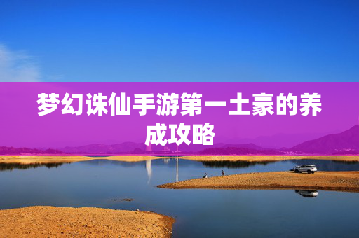 梦幻诛仙手游第一土豪的养成攻略