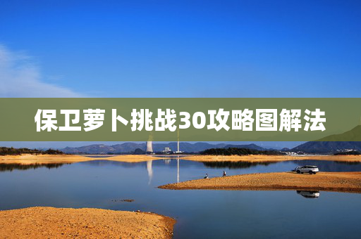保卫萝卜挑战30攻略图解法