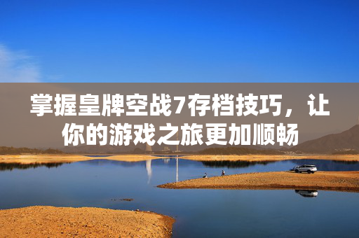 掌握皇牌空战7存档技巧，让你的游戏之旅更加顺畅