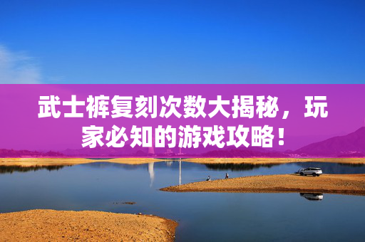武士裤复刻次数大揭秘，玩家必知的游戏攻略！