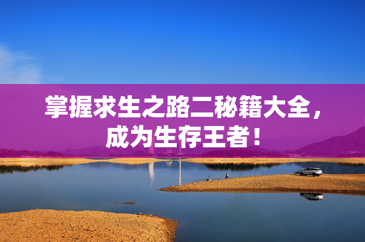 掌握求生之路二秘籍大全，成为生存王者！