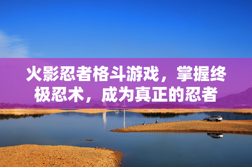 火影忍者格斗游戏，掌握终极忍术，成为真正的忍者