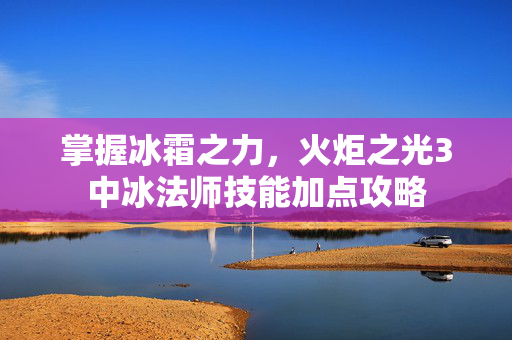 掌握冰霜之力，火炬之光3中冰法师技能加点攻略