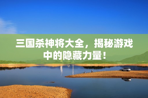 三国杀神将大全,揭秘游戏中的隐藏力量! 三国杀神将大全,揭秘游戏中的隐藏力量!