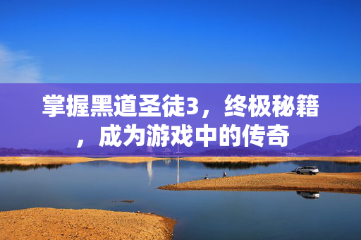 掌握黑道圣徒3，终极秘籍，成为游戏中的传奇