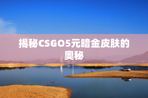 揭秘CSGO5元暗金皮肤的奥秘