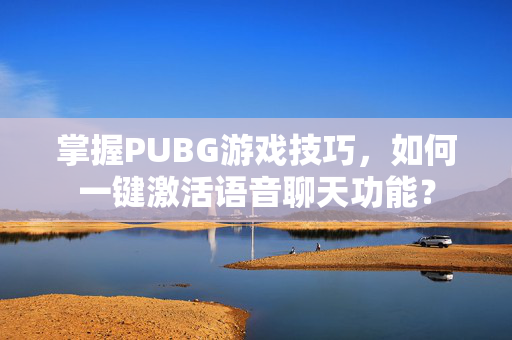 掌握PUBG游戏技巧，如何一键激活语音聊天功能？